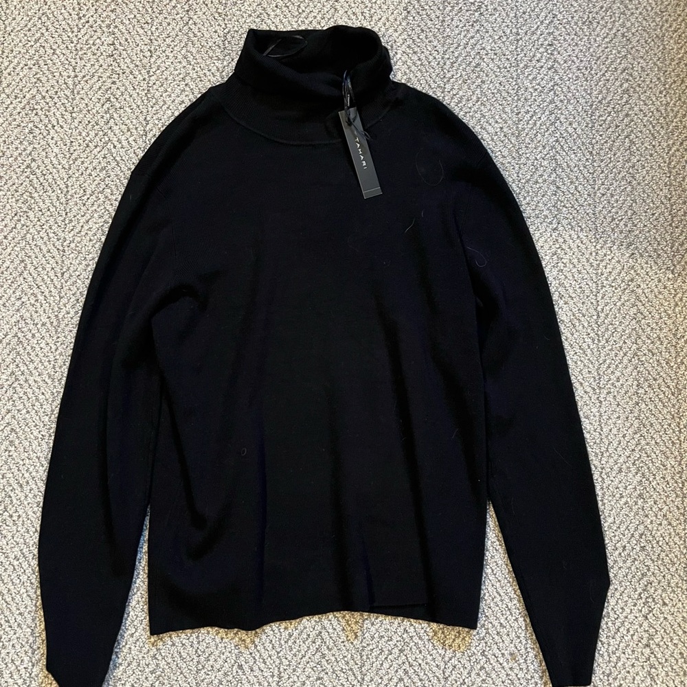 Black Turtleneck Sweater